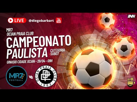 Mr7 vs Ocian Praia Club - Campeonato Paulista de Futsal da F.P.F.S - Categoria sub7