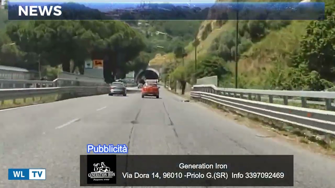 In autostrada a 60 chilometri orari