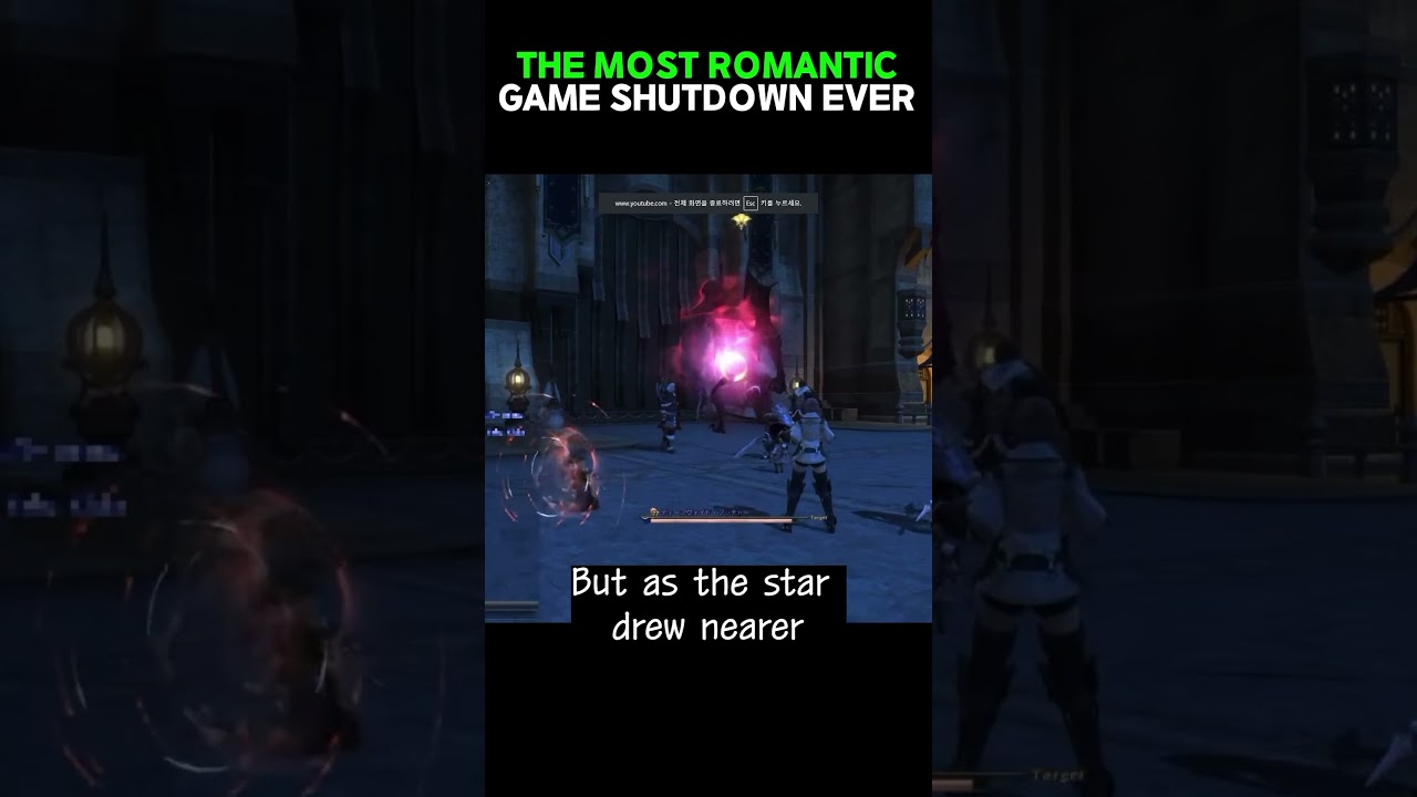 The most romantic game shutdown ever #game #meme