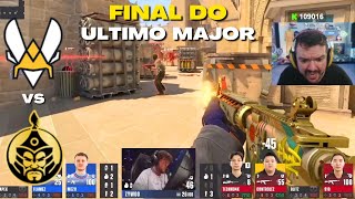 VITALITY vs THE MONGOLZ (Jogo Completo) PLAYOFFS MAJOR BUDAPEST 2025