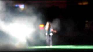 Alyssa Jacey - National Anthem - San Diego Sports Arena - LFL - Lingerie Football League