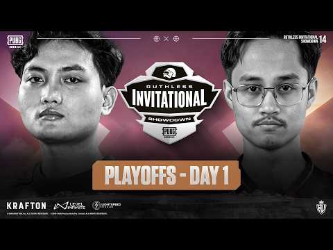 [ID] PUBG MOBILE RUTHLESS INVITATIONAL SHOWDOWN S14 PLAYOFFS DAY 1 FT. #BTR #AE #RRQ #BOOM