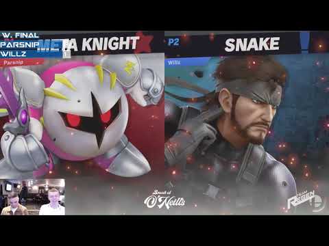 Smash at O'Neill's 76: Winners Final Parsnip (Inking, MK) Vs Willz (DK,Cloud,Snake)