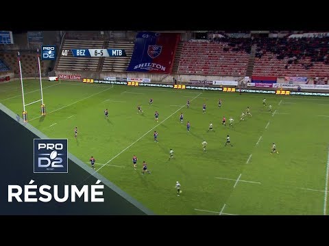 PRO D2 - Résumé Béziers-Montauban: 12-12 - J27 - Saison 2017/2018