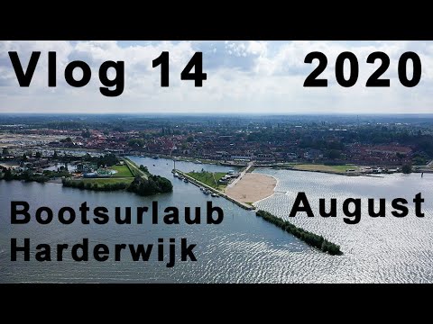 Vlog14: Boating holiday August 2020 during Corona. Boating holiday from Spakenburg to Harderwijk