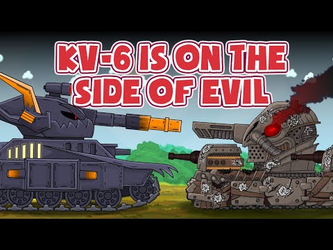 KV-6 is on the Side of Evil - Cartoons about tanks