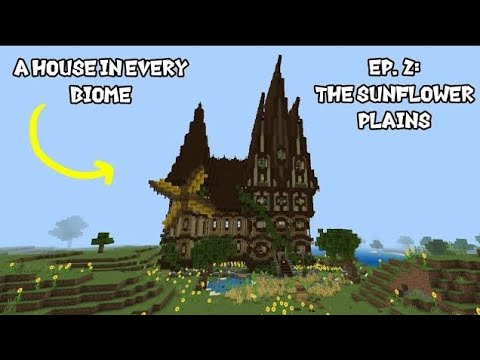 Ultimate Minecraft Challenge: Build a House in EVERY Biome!
