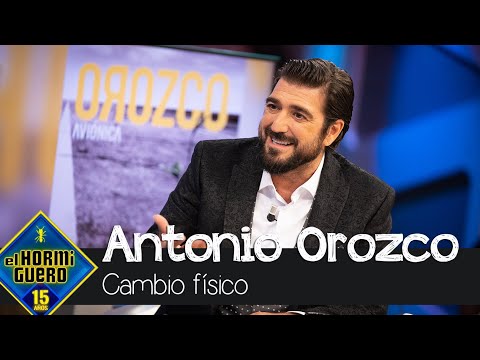 Antonio Orozco se pronuncia tras las preguntas sobre su cambio físico - El Hormiguero