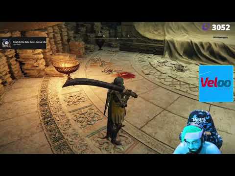 SMZINHO TILTADO COM O CHAT MANDANDO NELE KKKKK - CALMA RAPAZ - ELDEN RING