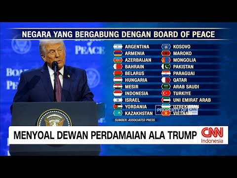 Trump Bentuk Dewan Perdamaian, Pengamat: Jangan-jangan ini Rencana Israel untuk Kuasai Gaza