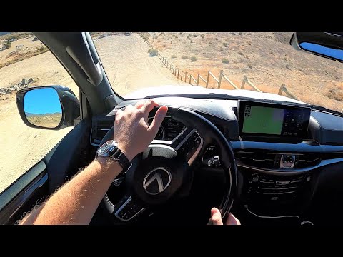 2021 Lexus LX 570 - POV Off-Road Test Drive (Binaural Audio)