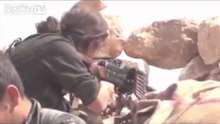 preview picture of video 'Kobane: volontari italiani nella città con i combattenti Peshmerga'