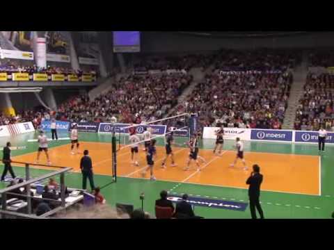 20090218 Volleyballspiel VfB FN gegen Roeselare 2:3 volleyball Match