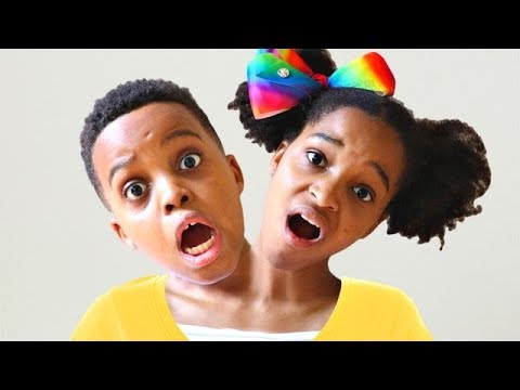 Shiloh GREW TWO HEADS AGAIN! - Shiloh and Shasha Pretend Play - Onyx Kids