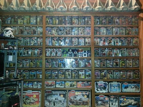 Vintage Star WARS display and store boxed, loose and carded