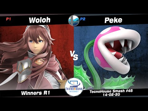 TecnoHouse #45: LMN | Woloh (Lucina) vs Peke (Piranha Plant) - Winners R1
