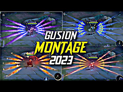GUSION ULTIMATE MONTAGE IN 2023🔥| SATISFYING COMBO / OUTPLAYS | GUSION MONTAGE 16 - MLBB