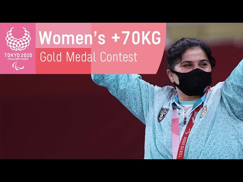 First Paralympic Gold for Karimova 🏆 | Women’s +70KG | Gold Medal Contest | Tokyo 2020 Paralympics
