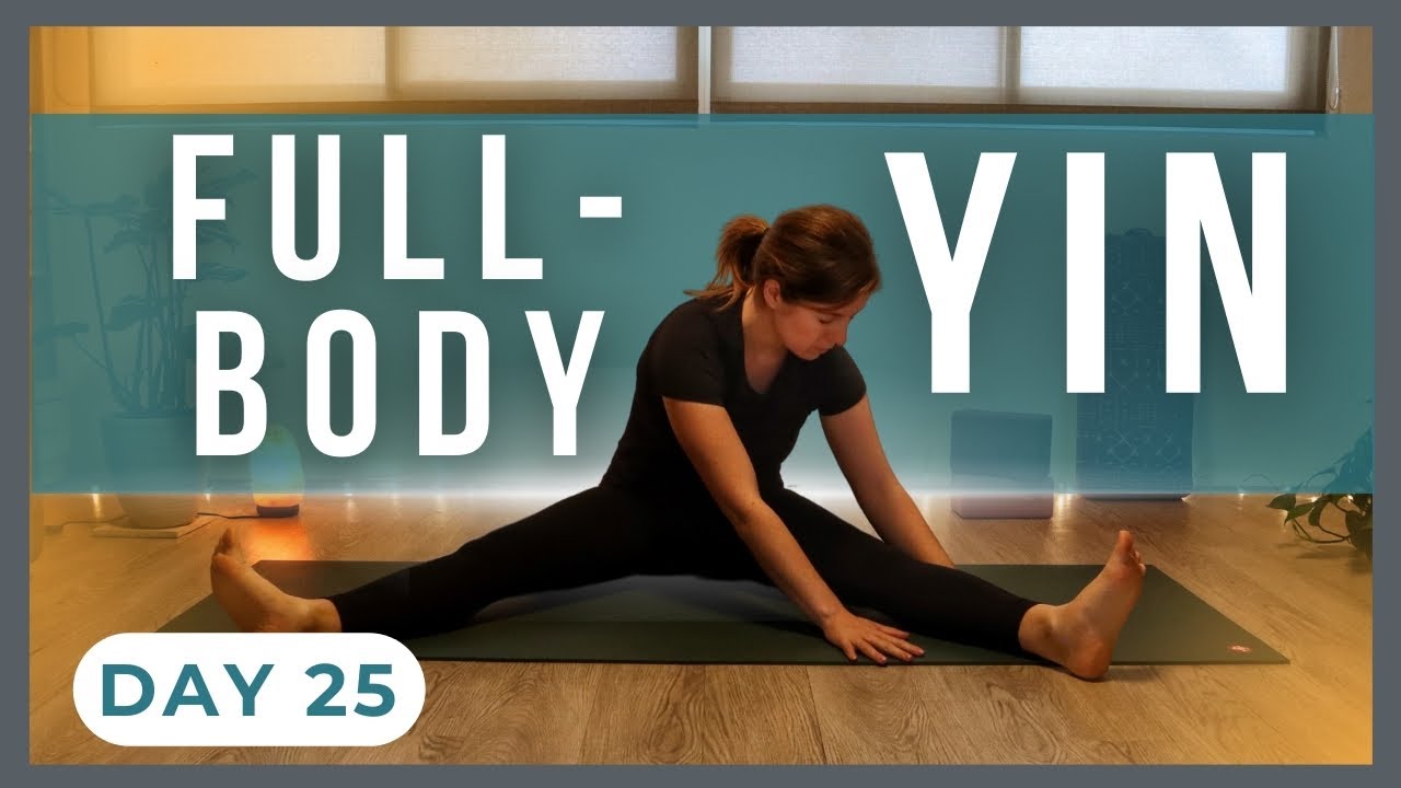 Evening Yin Yoga for Sleep Full-Body Stretch — Yin Yoga class, 35 minutes