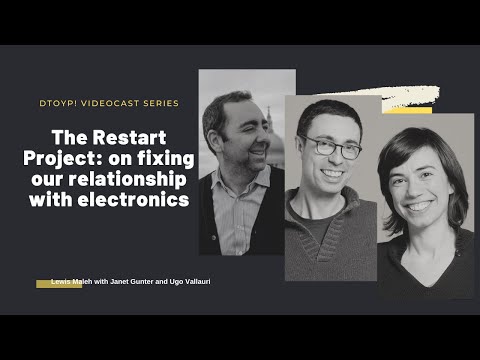 The Restart Project: on fixing our relationship with electronics