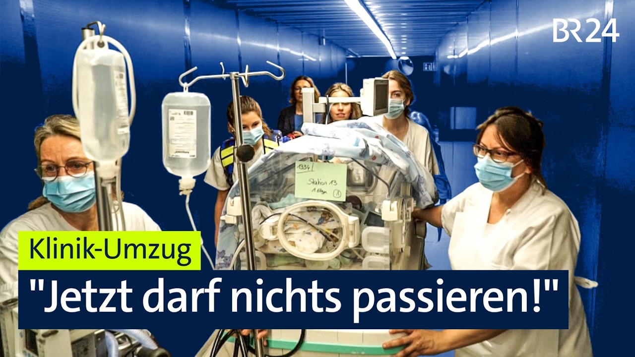 Nur 48 Stunden Zeit für Patienten und Personal - Klinik-Umzug intensiv | Abendschau Reportage | BR24