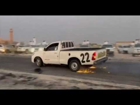 Kuwait Traffic Department Crushes Two Vehicles After Reckless Driving Arrests