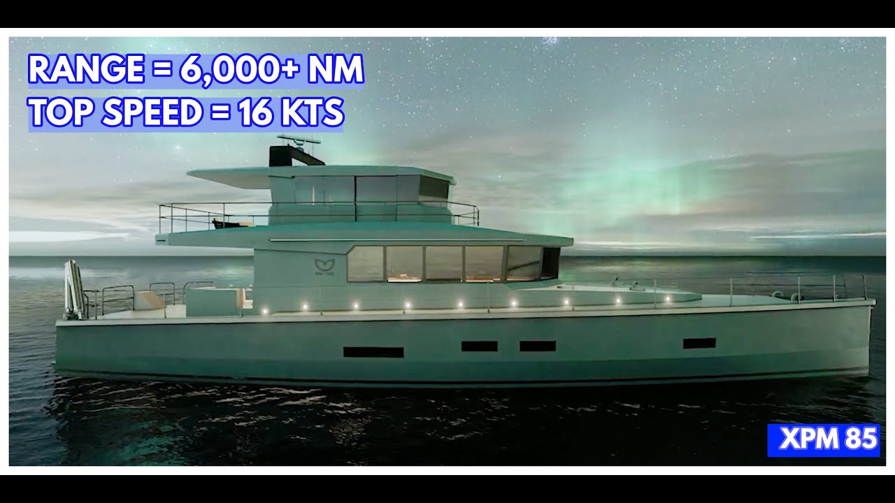 THIS Is Hull #1 Of The $4.5M XPM 85 Series Of Explorer Yachts!