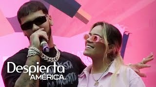 Anuel AA y Karol G revelan cómo logran mantener su relación en esta carrera