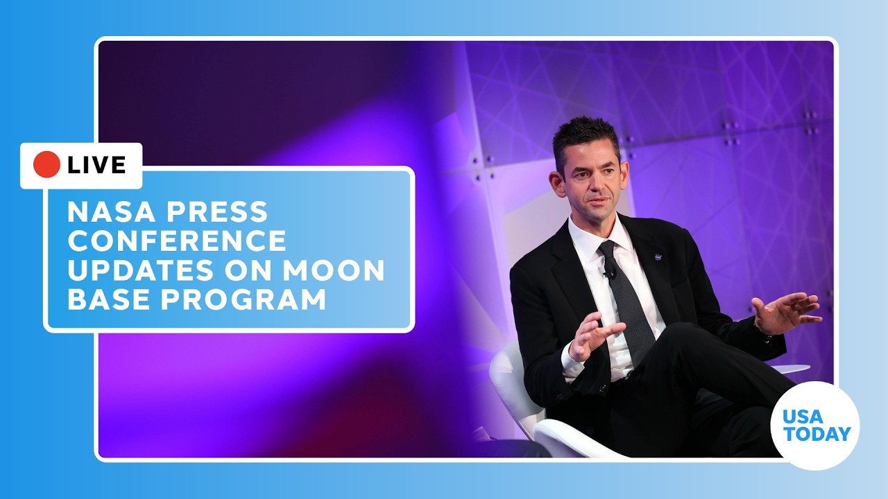 LIVE: NASA press conference updates on Artemis program to build Moon Base