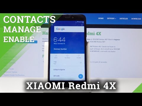 How to Personalize Contacts in Xiaomi Redmi 4X - Add Photo to Contact