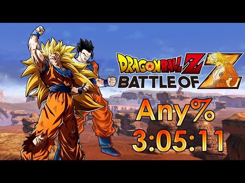 Dragon Ball Z: Battle Of Z - Any% Speedrun 3:05:11 (WORLD RECORD)