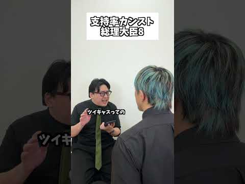 支持率カンスト総理大臣8 #コント #お笑い #コメディ #Shorts #タクマのコント