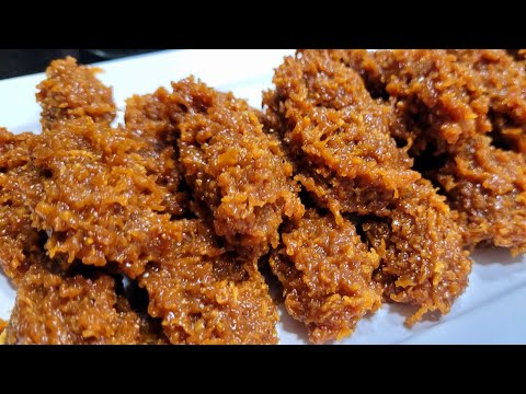 ONLY 3 INGREDIENTS BLACK COCONUT CANDY GRANDMA ROCKS / COUNTRY RECIPE