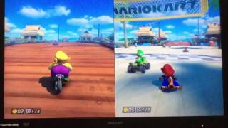 マリオカート8     PまるチャンネルコラボPart 1（╹◡╹）