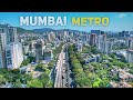 Mumbai Metro Line 4 Progress | Mumbai Metro Drone View