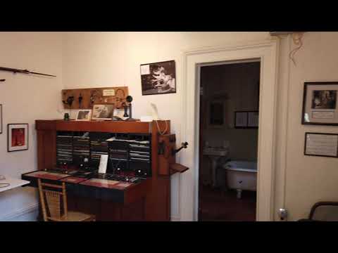 The Telephone & Service Room - Fulton NY JW Pratt House Museum Virtual Tour