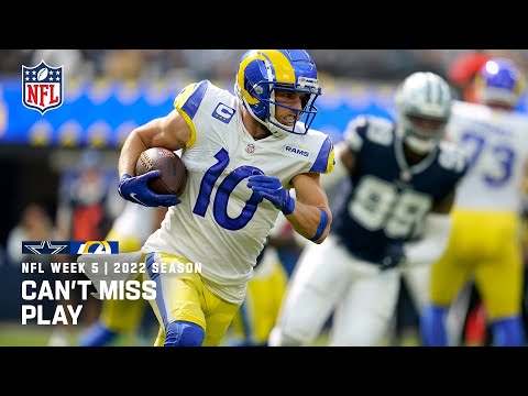 Cooper Kupp Shows Off his Hands and Speed!