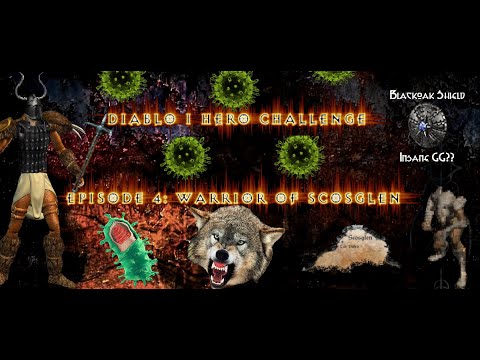 Rabies Druid vs Uber Tristram Diablo II / Ep. 4 Diablo 1 Challenge: The Hero of Scosglen