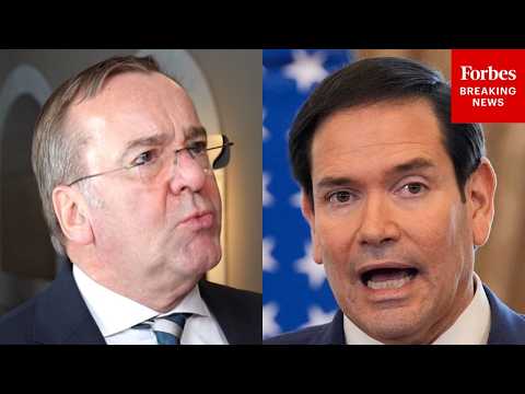 German Defense Minister Responds To Marco Rubio's Address At Munich Security Conference