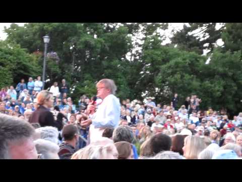"Unchained Melody" by Garrison Keillor and Sara Watkins