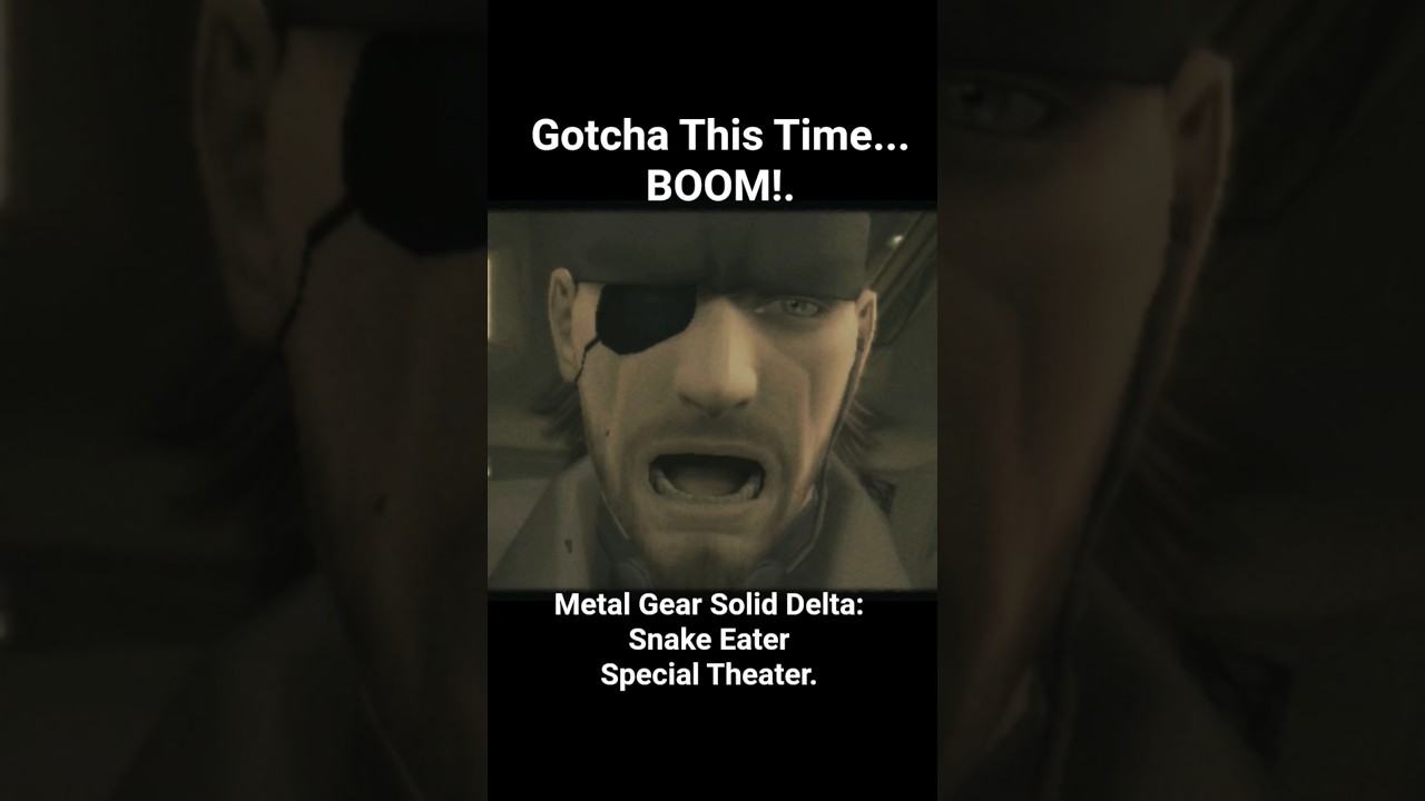 Gotcha This Time!... BOOM!... #metalgearsolidδ #C3 #BOOM #GOTCHATHISTIME #Snake #bigboss #mgs3 #MGSD
