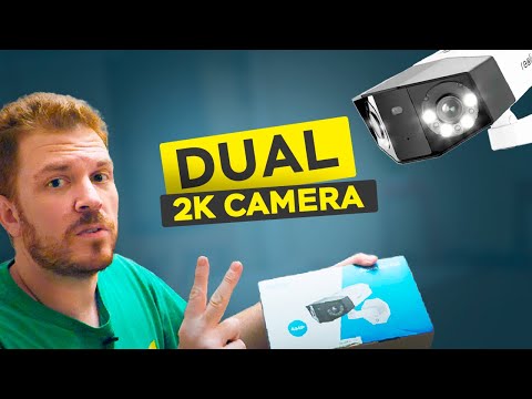Crazy dual 2K camera | Reolink Duo unboxing and setup