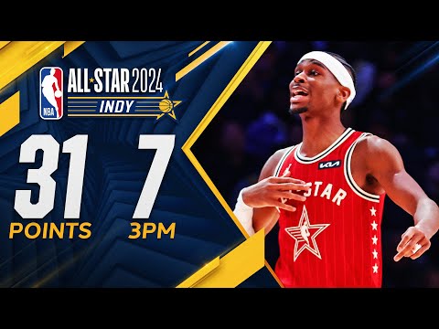 Shai Gilgeous-Alexander Drops 31 PTS In Indy! | 2024 #NBAAllStar
