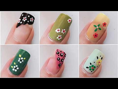 2 Minutes Easy Trending Nail Art designs For Beginners/ uñas decoradas 2024 🔥🌸