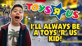 I DON'T WANNA GROW UP - Toys "R" Us Jingle - Family Music Video w/Bloopers