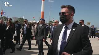 PM Netanyahu Welcomes Indian PM Modi | ראש הממשלה נתניהו מקבל את פני ראש ממשלת הודו (עדכוני משרד ראש הממשלה) - התמונה מוצגת ישירות מתוך אתר האינטרנט יוטיוב. זכויות היוצרים בתמונה שייכות ליוצרה. קישור קרדיט למקור התוכן נמצא בתוך דף הסרטון