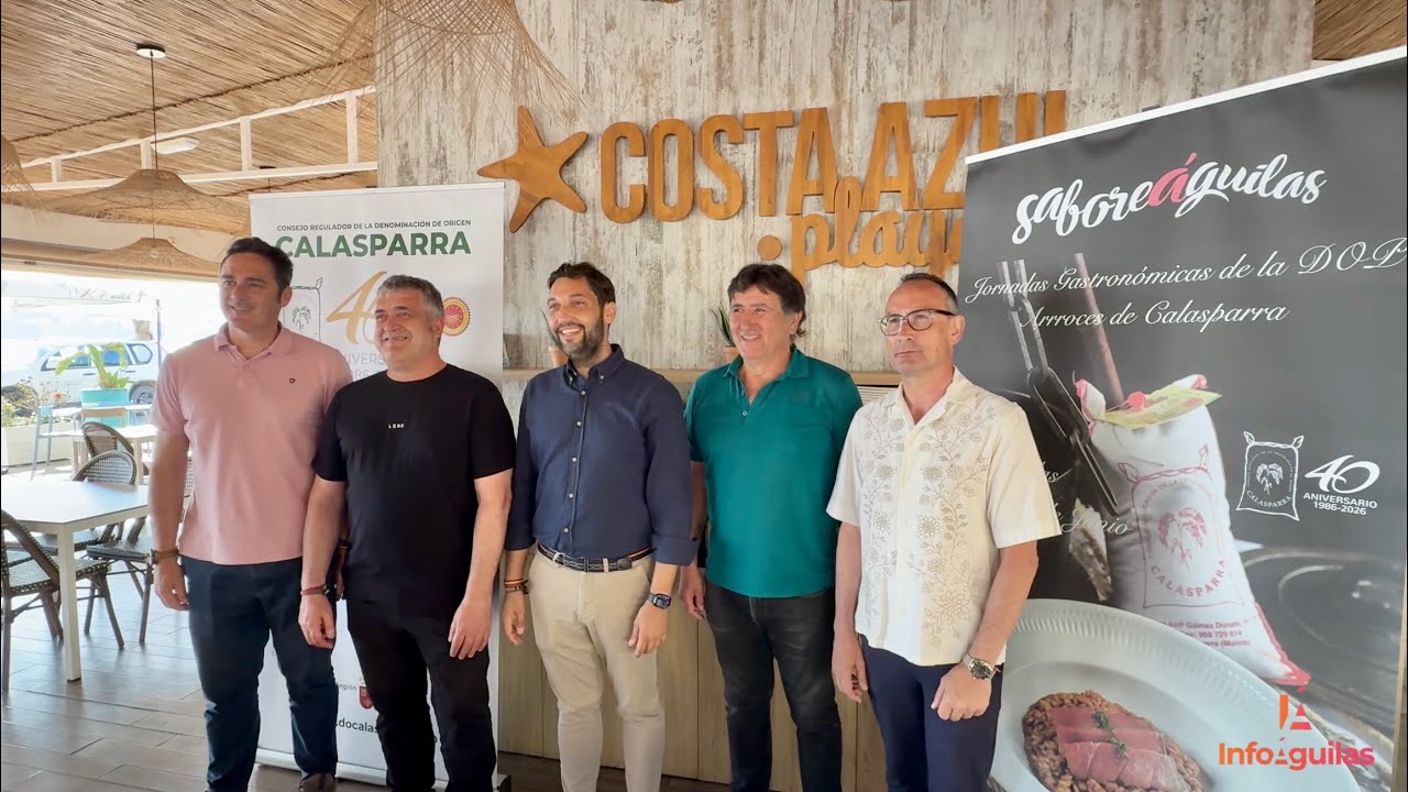 17 establecimientos de Águilas se suman a las Jornadas Gastronómicas de la DOP Arroz de Calasparra