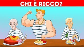 4 ENIGMI CEREBRALI PER ALLENARE IL CERVELLO INTENSAMENTE