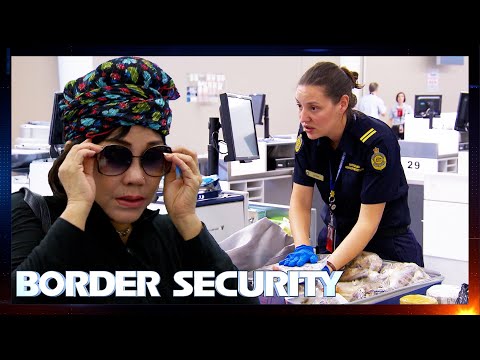 Border Officer Horrified By Woman’s Secret Raw Food Stash! | Border Security