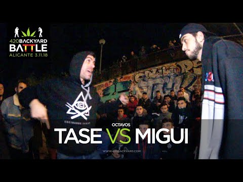 TASE vs MIGUI Cuartos Alicante 2018. 420 Backyard Battle